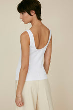 Load image into Gallery viewer, The Scoop It Up Tank in White